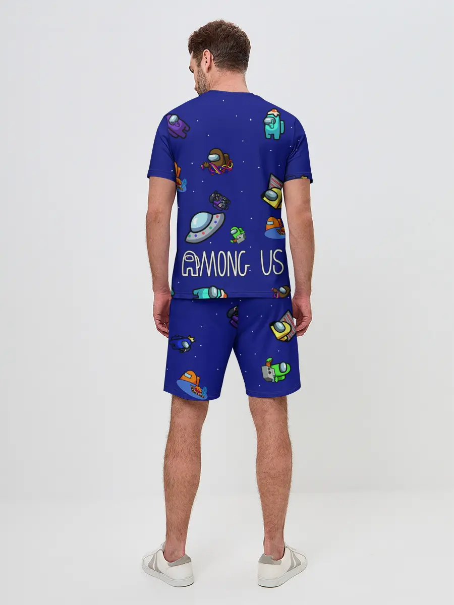 Мужской костюм с шортами / Among Us | Game