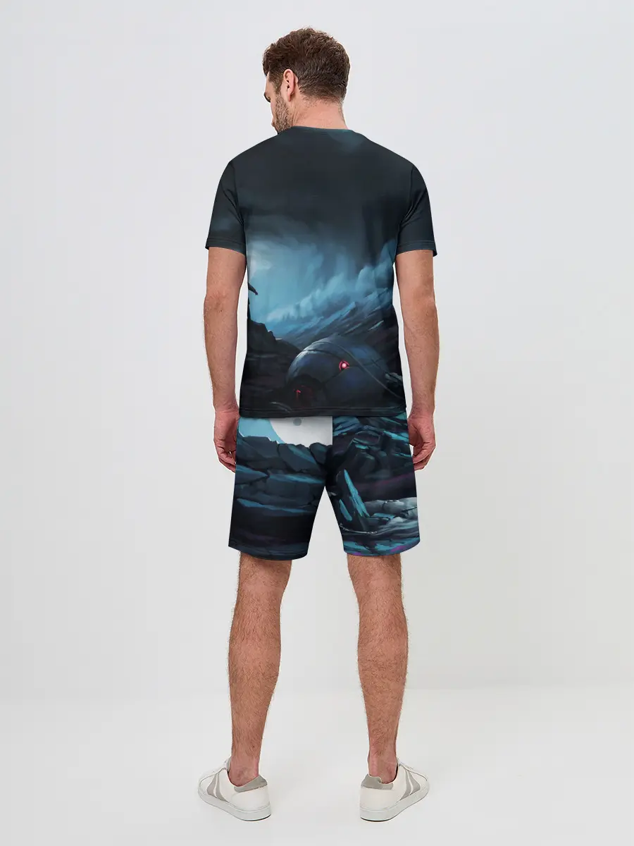 Мужской костюм с шортами / Космонавт