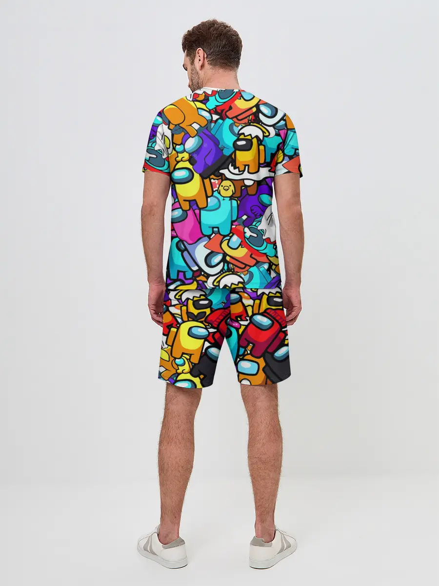 Мужской костюм с шортами / AMONG US