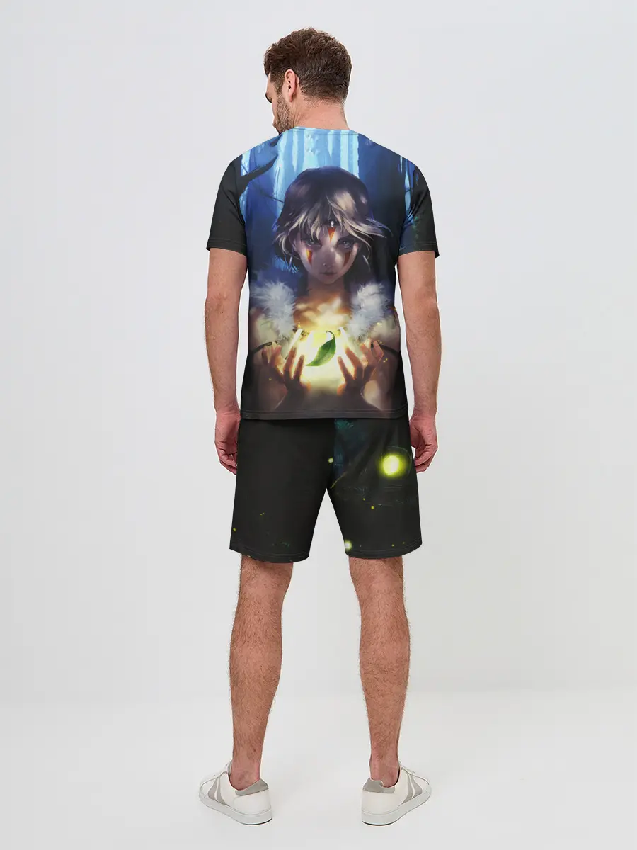 Мужской костюм с шортами / Принцесса Мононоке