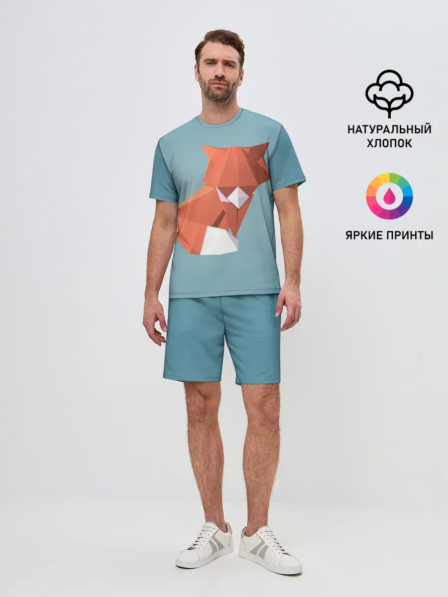 Мужской костюм с шортами / лиса