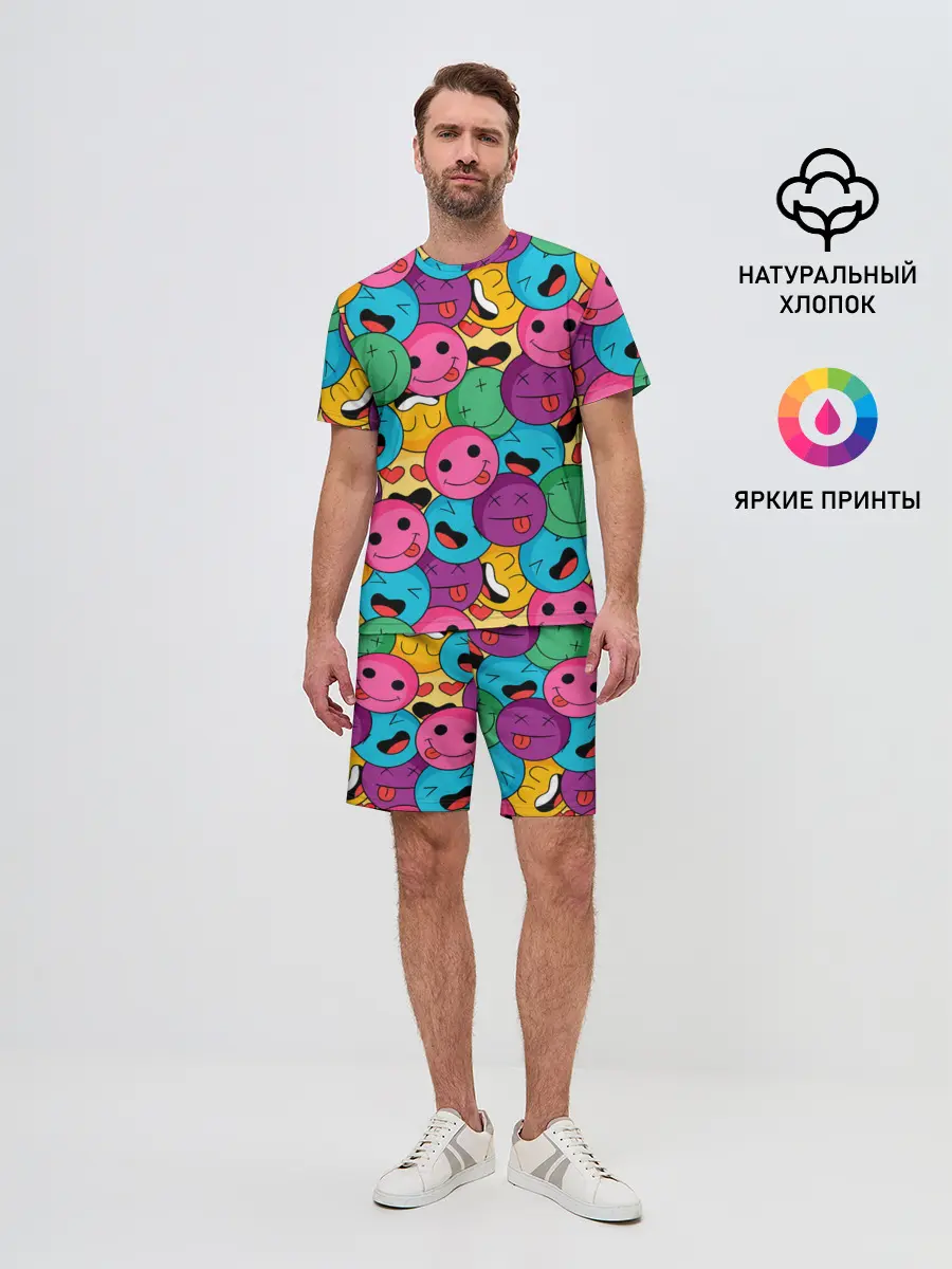 Мужской костюм с шортами / Pattern