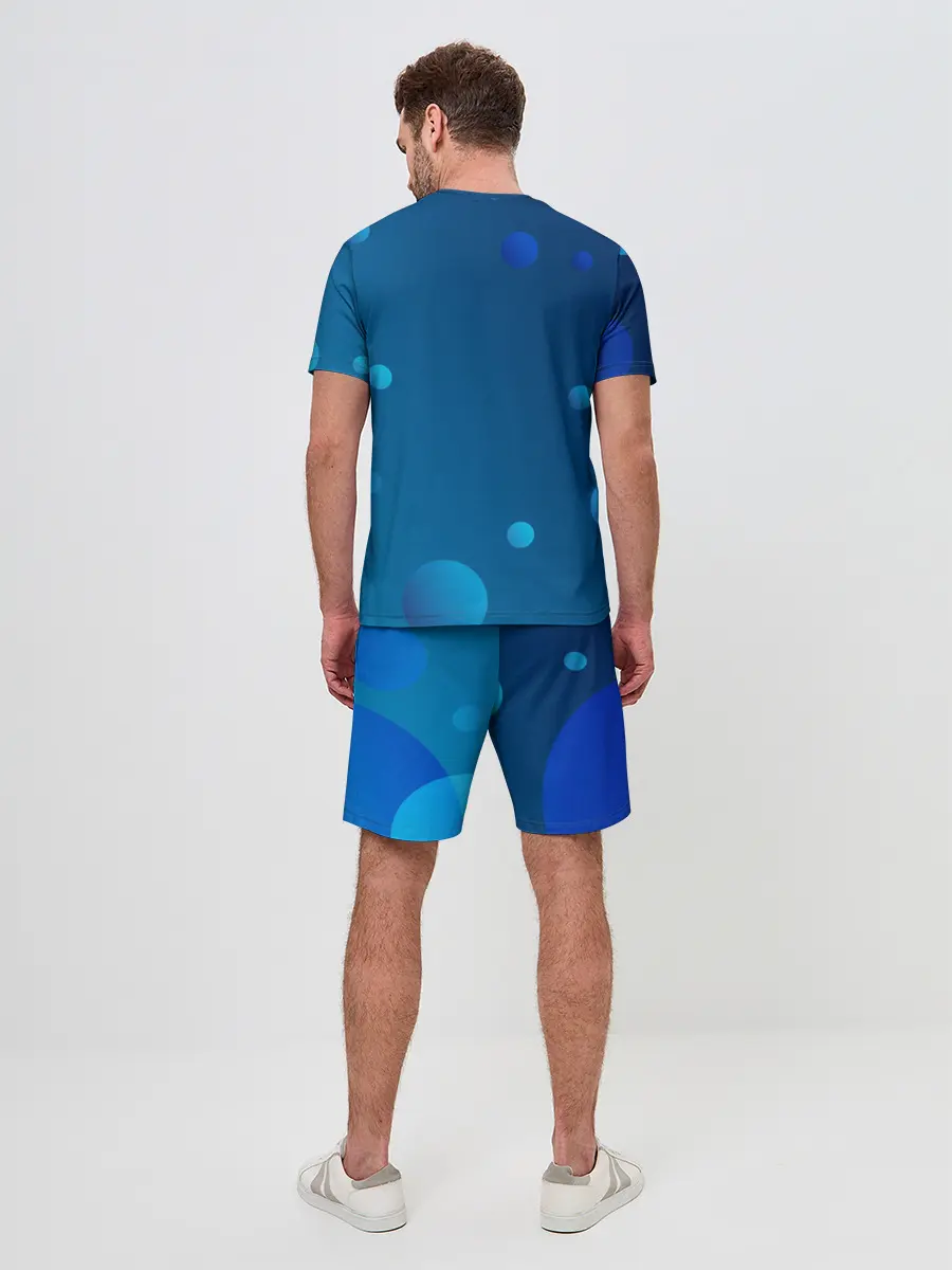 Мужской костюм с шортами / Пузыри