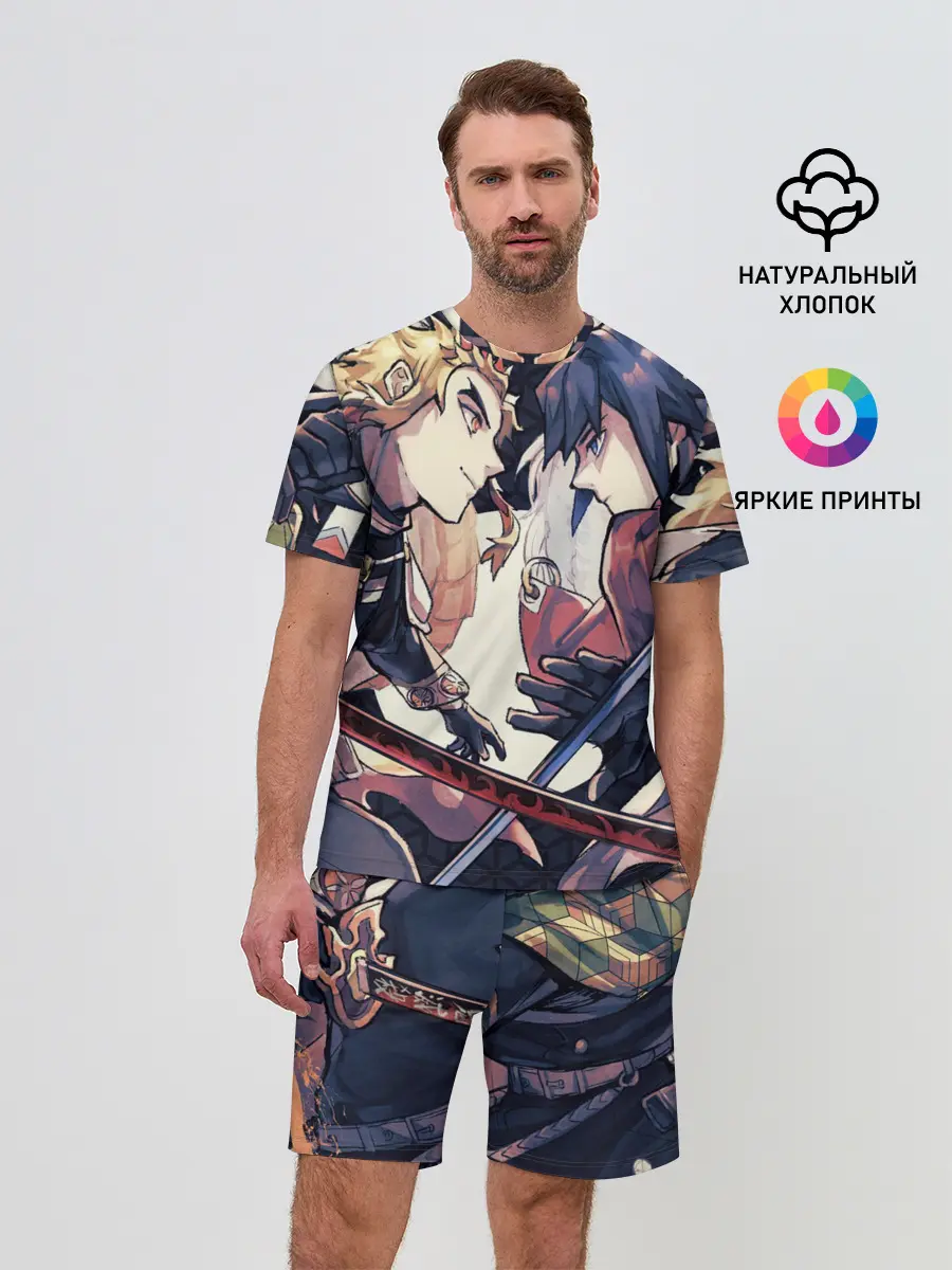 Мужской костюм с шортами / Два Клинка