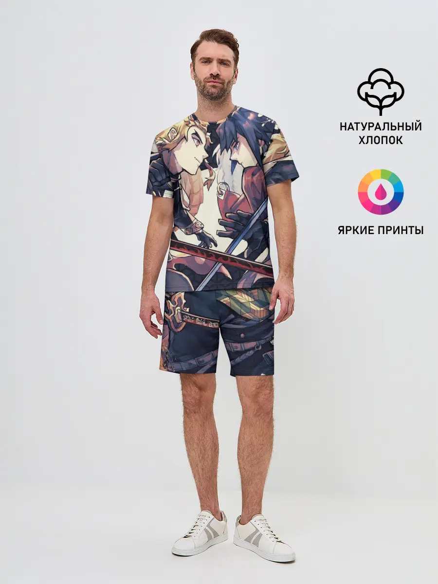 Мужской костюм с шортами / Два Клинка