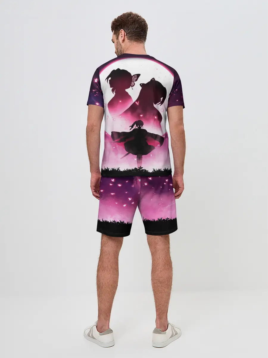 Мужской костюм с шортами / Столп Бабочки