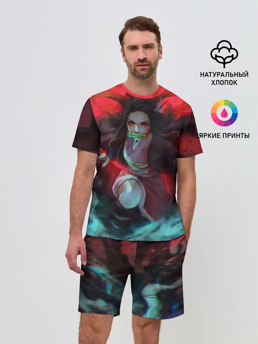 Мужской костюм с шортами / НЕЗУКО ИЗ КЛИНКА