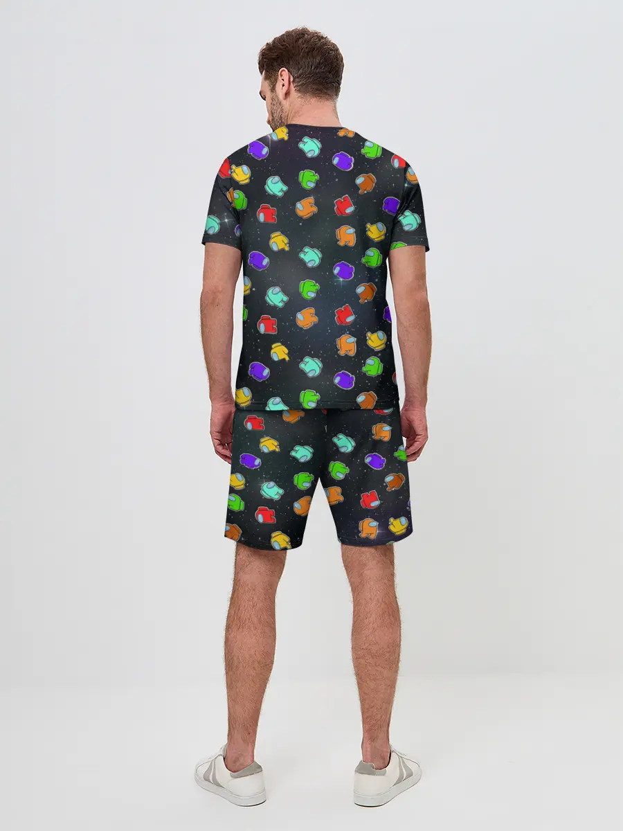 Мужской костюм с шортами / Among Us