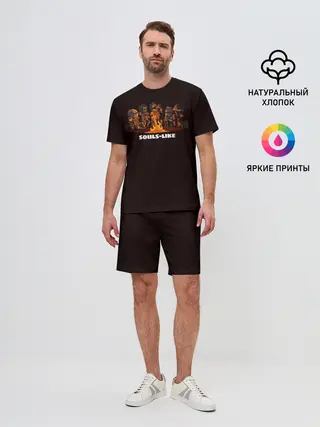 Мужской костюм с шортами / Souls-like