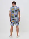 Мужской костюм с шортами / Котики