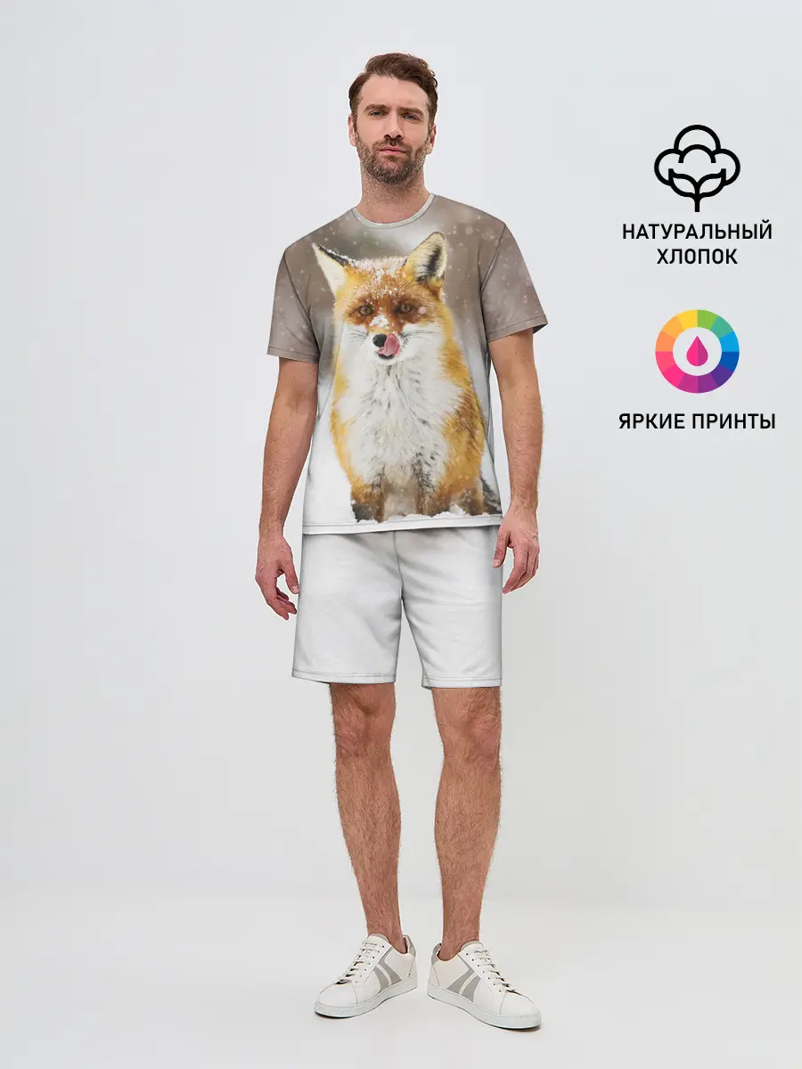 Мужской костюм с шортами / Лиса