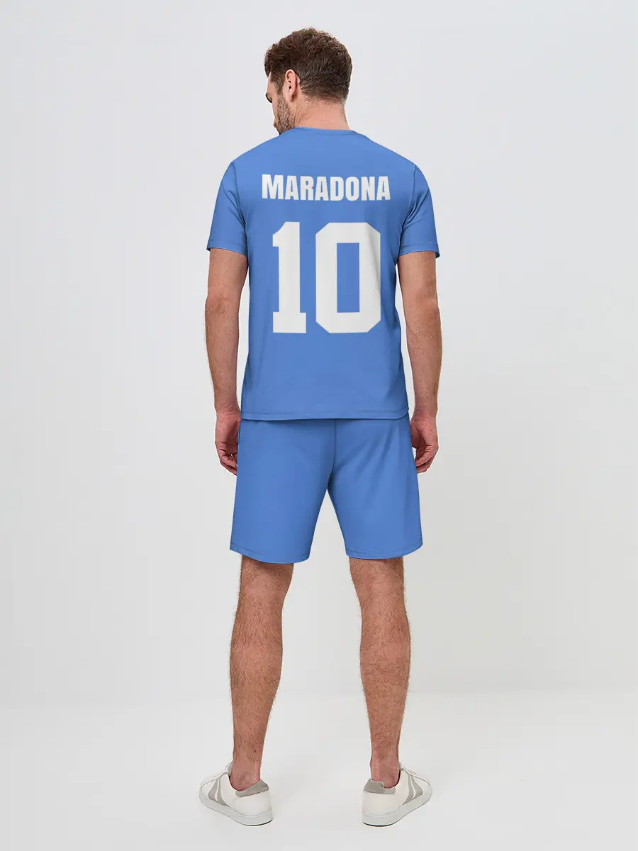 Мужской костюм с шортами / Диего Марадона Наполи