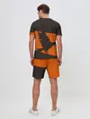 Мужской костюм с шортами / Karasuno оранжевая полоса