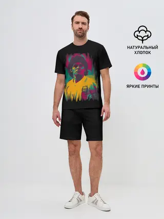 Мужской костюм с шортами / Diego Maradona