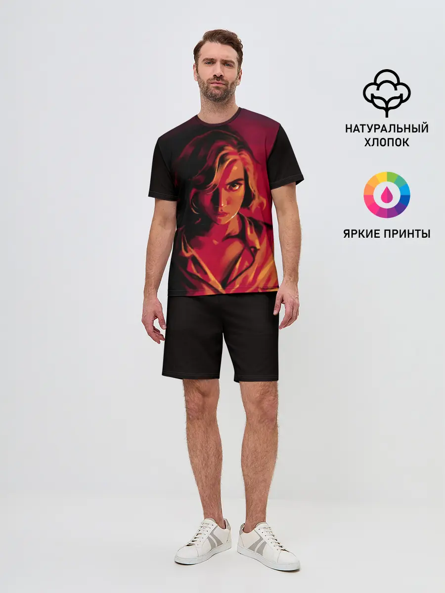 Мужской костюм с шортами / Ход Королевы