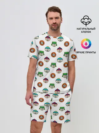 Мужской костюм с шортами / Южный парк