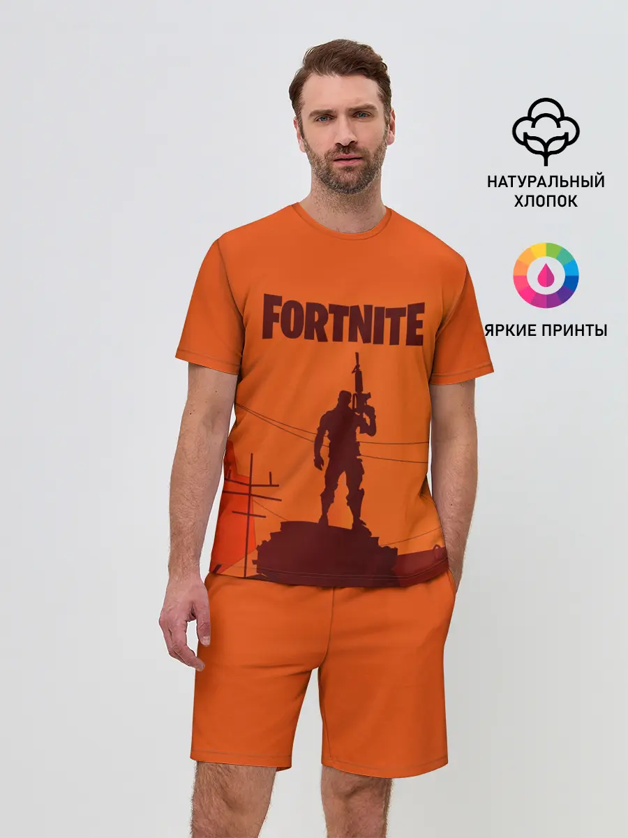 Мужской костюм с шортами / FORTNITE