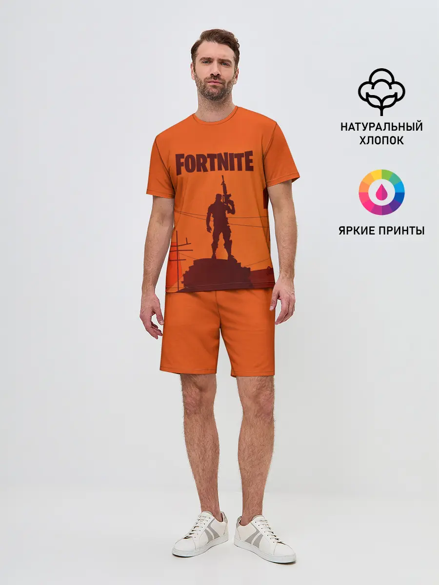 Мужской костюм с шортами / FORTNITE