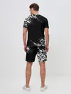 Мужской костюм с шортами / БЕЛЫЕ ЧЕРЕПА | WHITE SKULLS