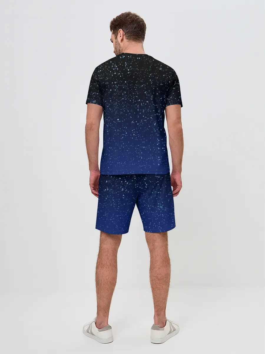 Мужской костюм с шортами / НОЧНОЕ НЕБО