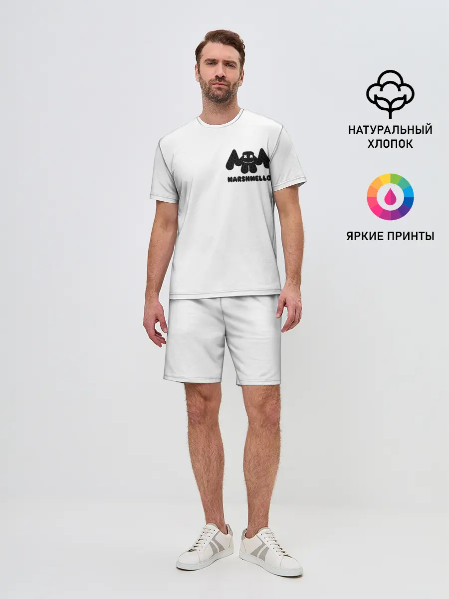 Мужской костюм с шортами / Marshmello