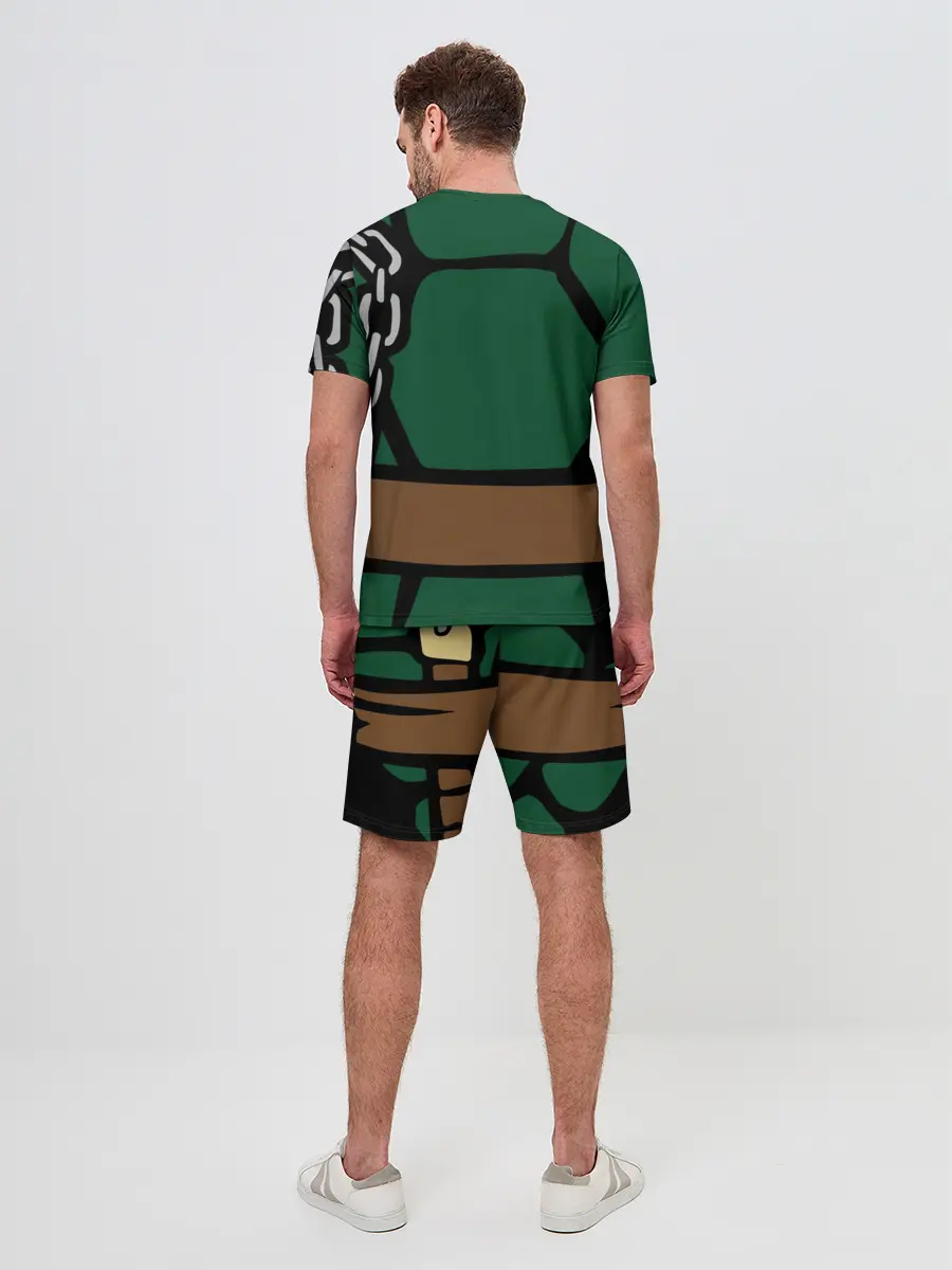 Мужской костюм с шортами / Микеланджело Косплей