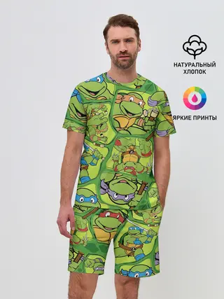 Мужской костюм с шортами / Teenage Mutant Ninja Turtles