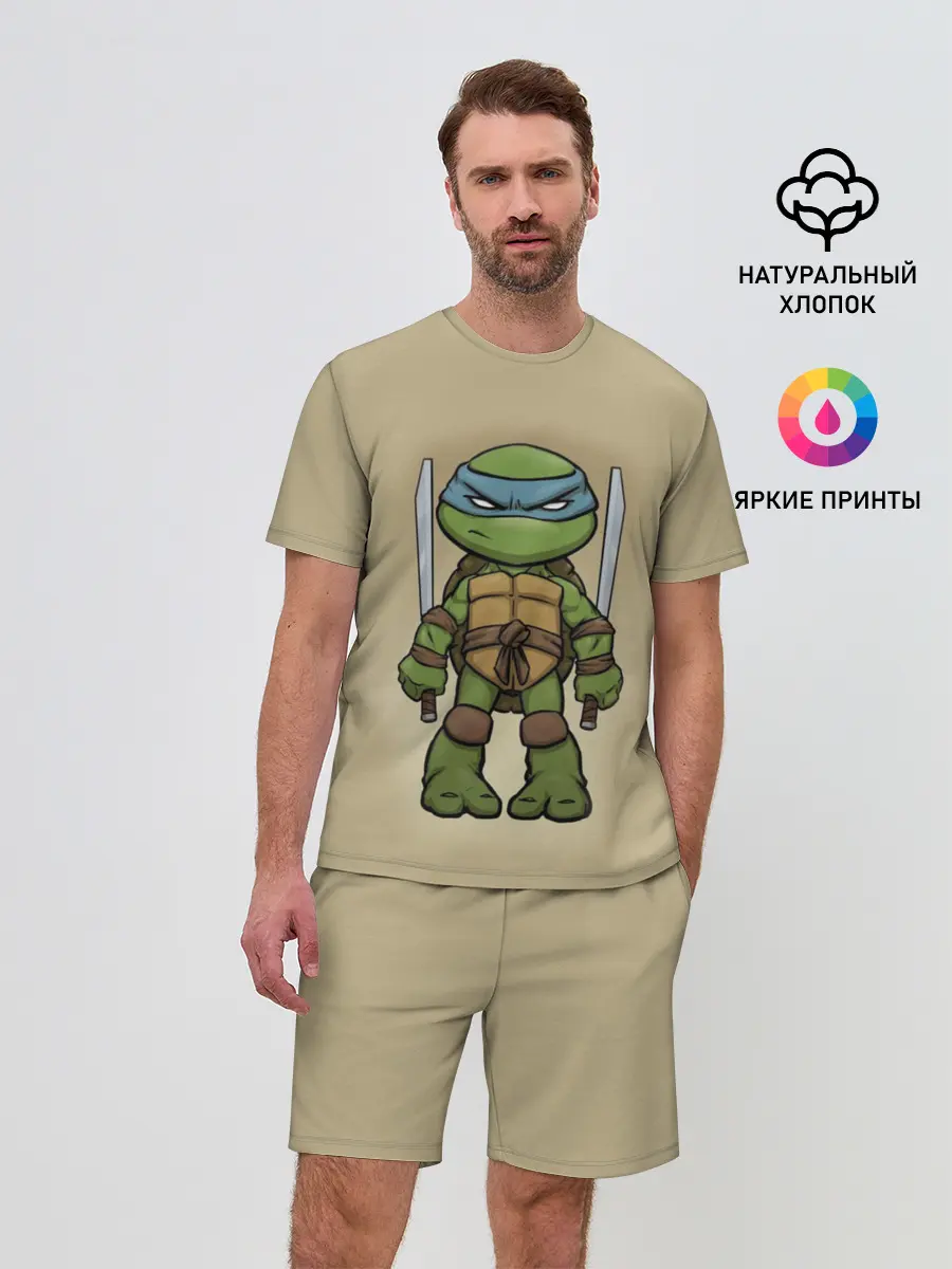 Мужской костюм с шортами / ЧЕРЕПАШКИ - НИНДЗЯ