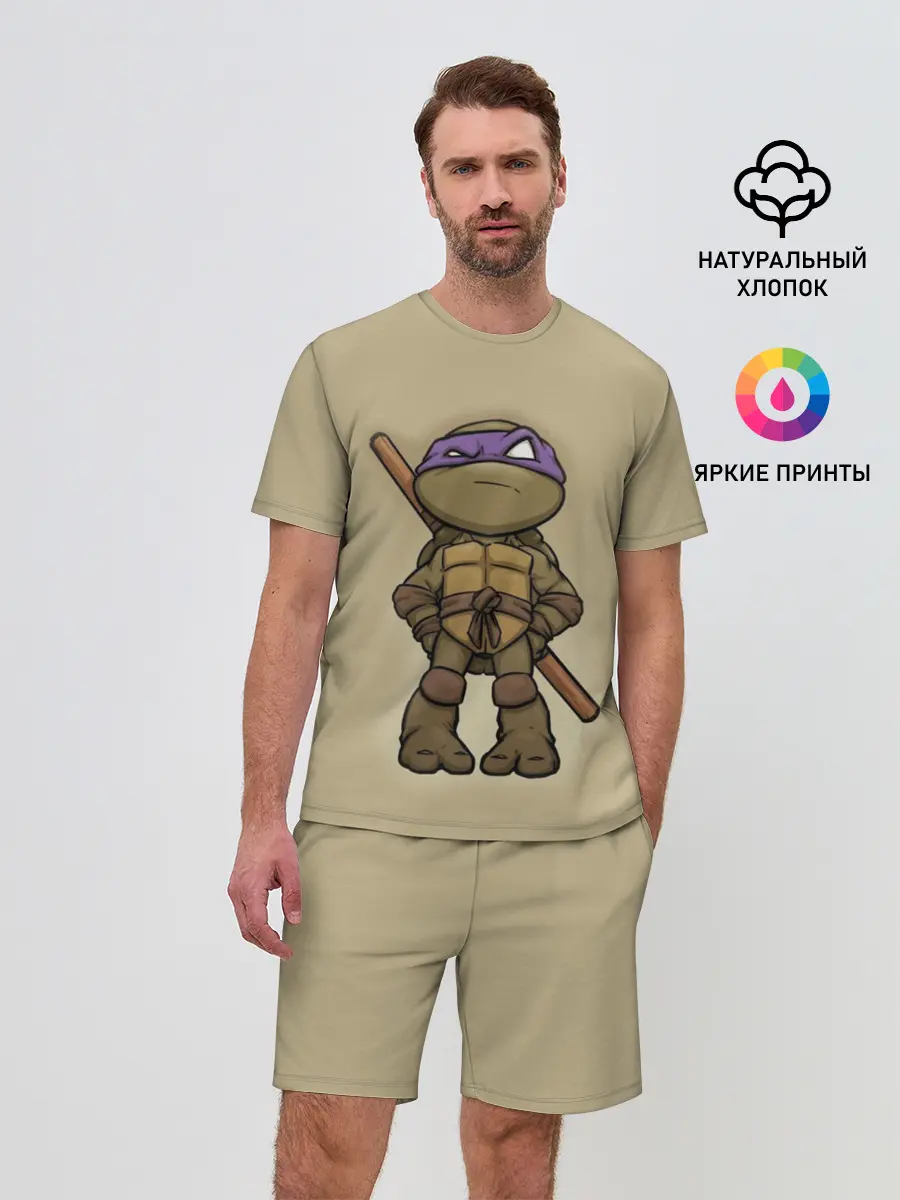 Мужской костюм с шортами / ЧЕРЕПАШКИ - НИНДЗЯ