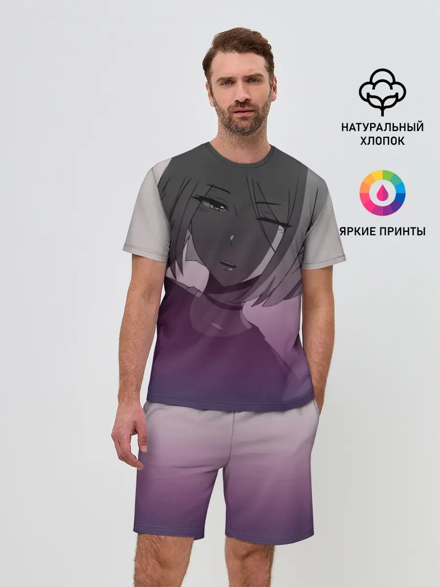 Мужской костюм с шортами / Аниме девочка в тумане