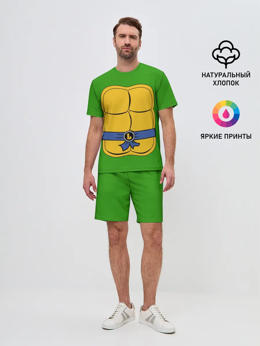 Мужской костюм с шортами / Черепашки-ниндзя