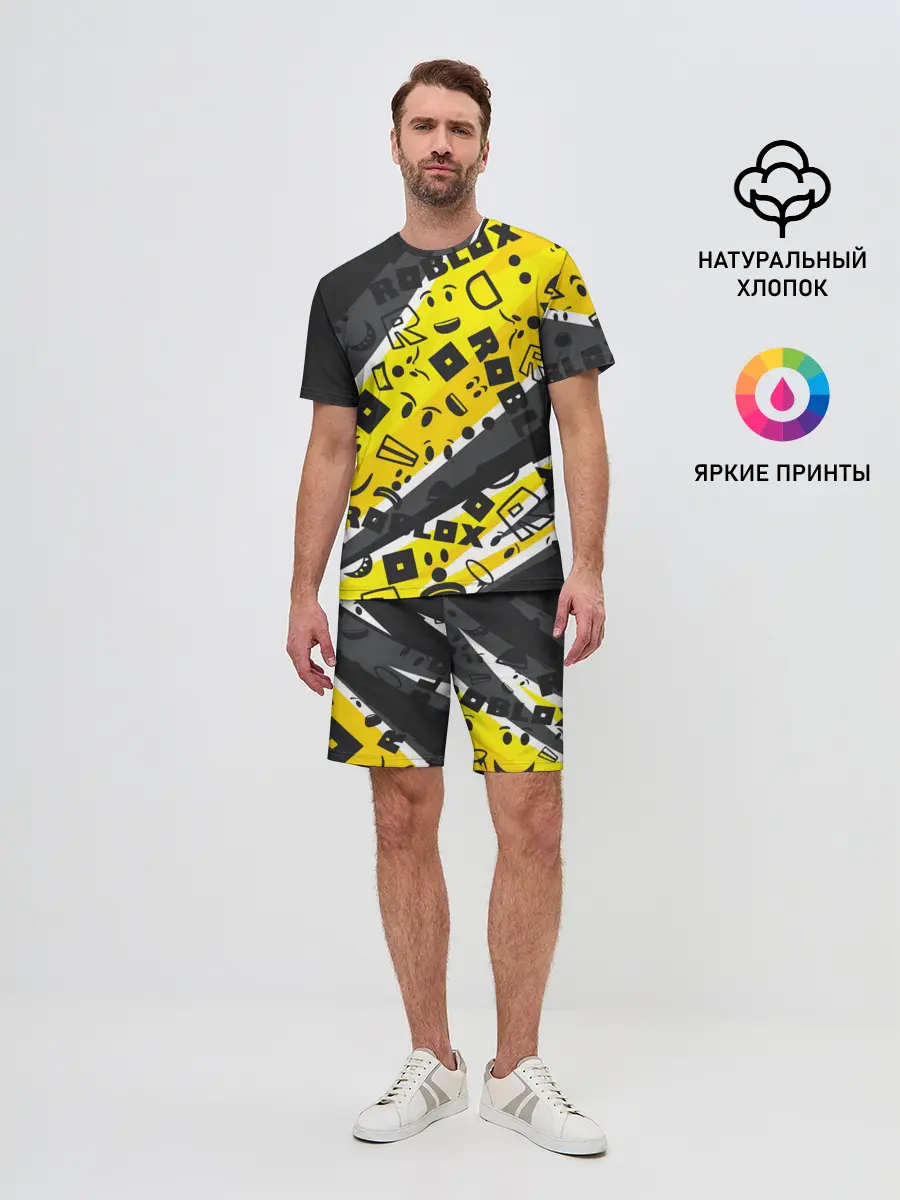 Мужской костюм с шортами / Roblox