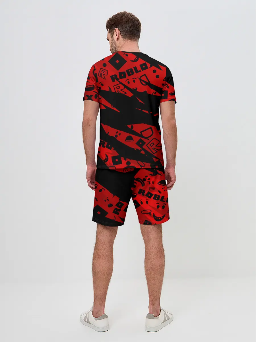 Мужской костюм с шортами / Roblox