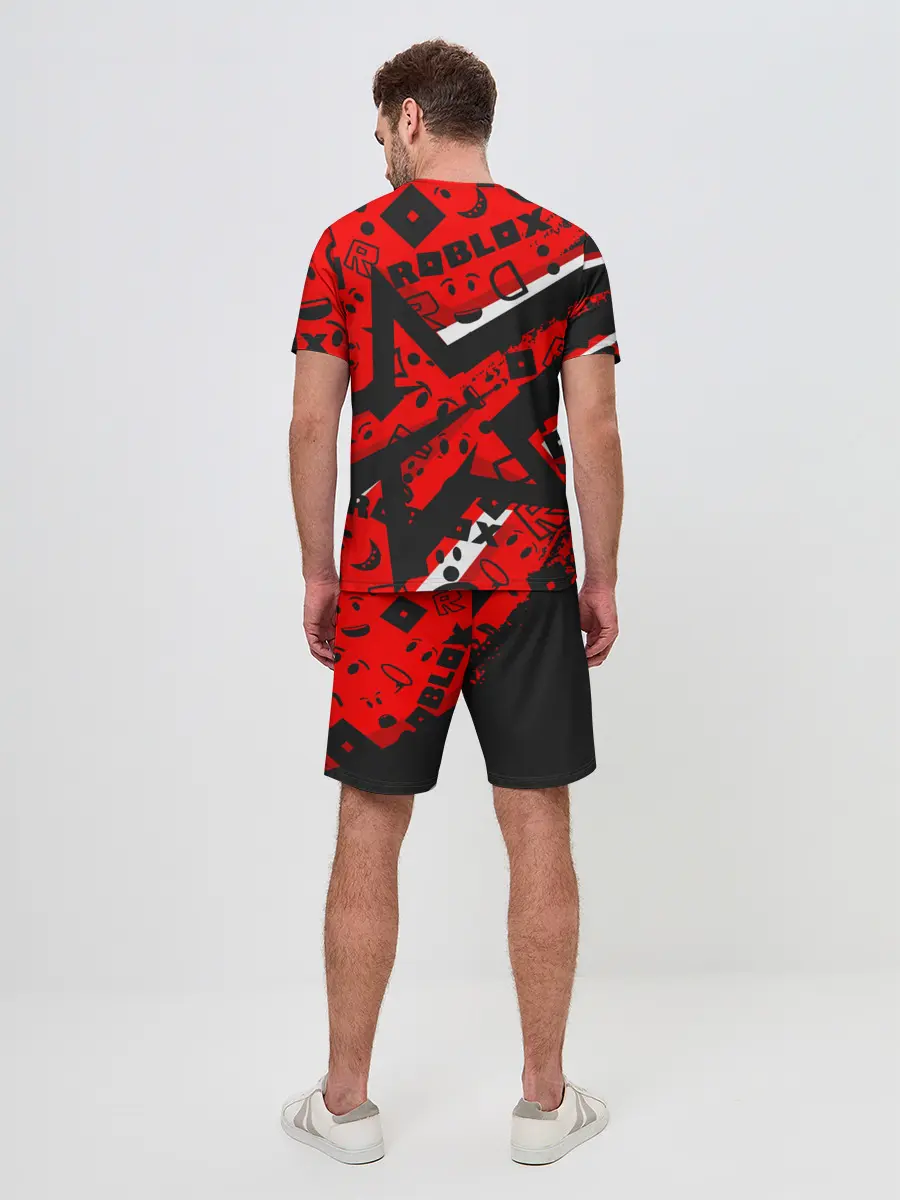 Мужской костюм с шортами / Roblox