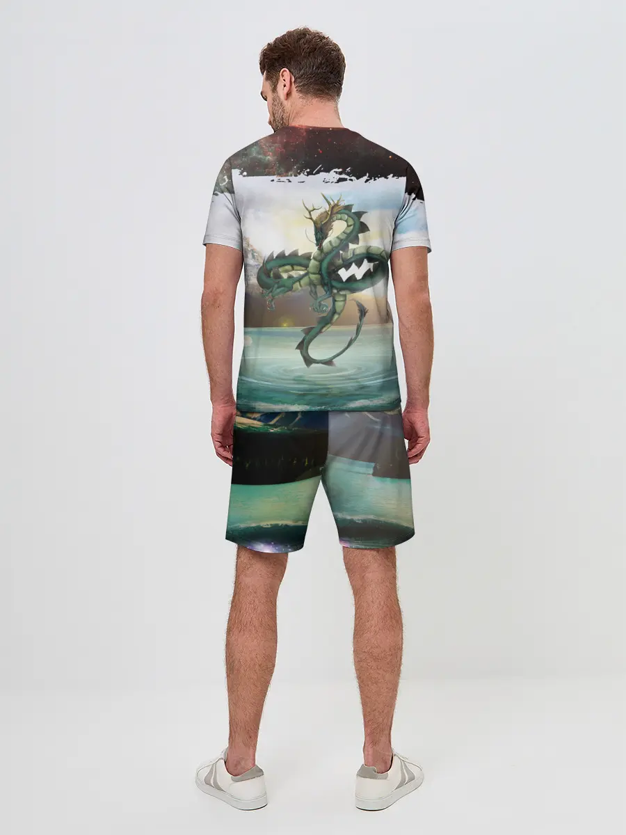 Мужской костюм с шортами / Дракон | Dragon