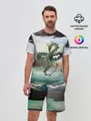 Мужской костюм с шортами / Дракон | Dragon