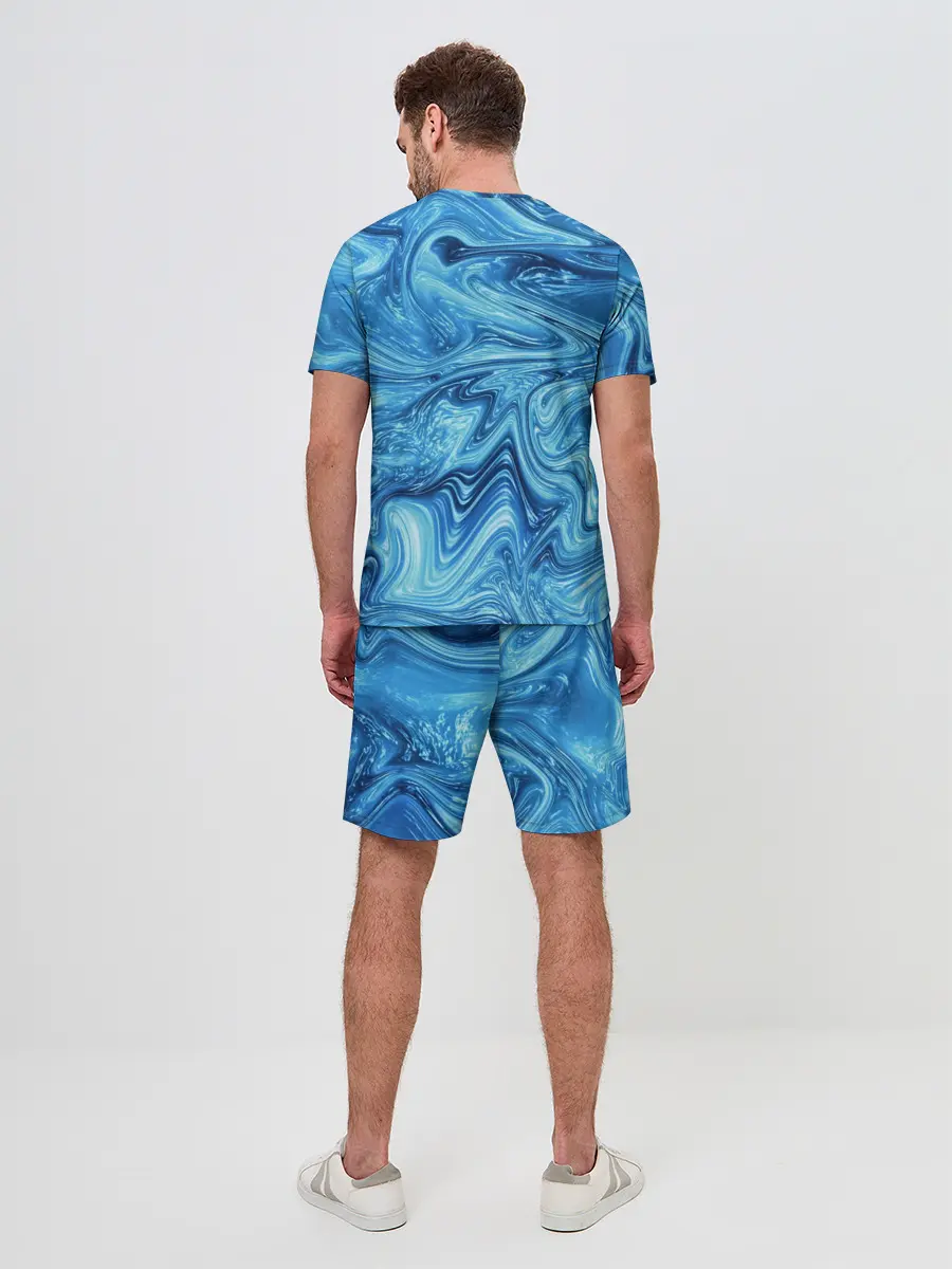 Мужской костюм с шортами / Водоворот
