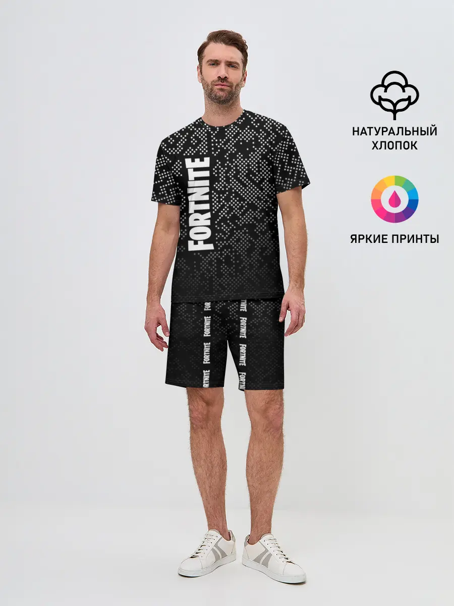 Мужской костюм с шортами / Fortnite
