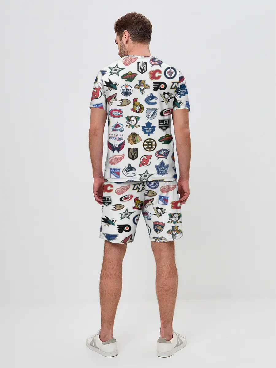 Мужской костюм с шортами / Логотипы НХЛ