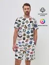 Мужской костюм с шортами / Логотипы НХЛ