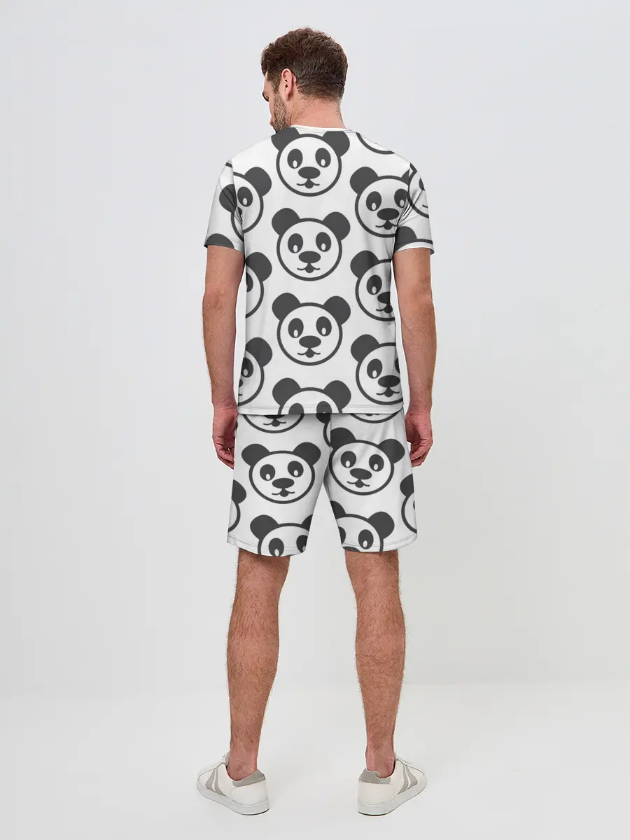 Мужской костюм с шортами / panda