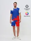 Мужской костюм с шортами / РОССИЯ ТРИКОЛОР