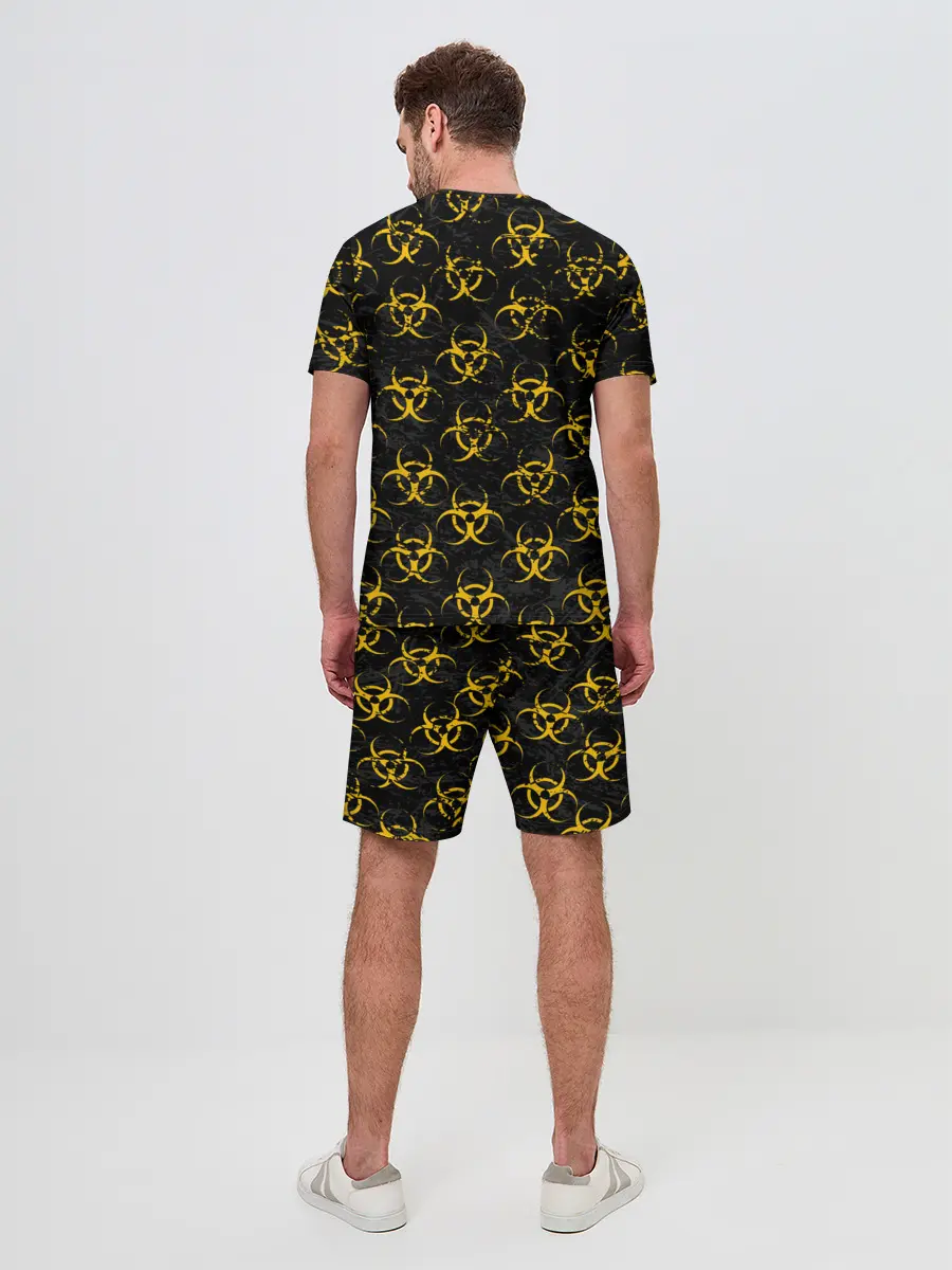 Мужской костюм с шортами / YELLOW BIOHAZARD