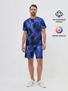 Мужской костюм с шортами / МОЛНИЯ NEON