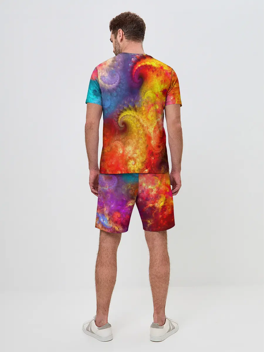 Мужской костюм с шортами / Absract