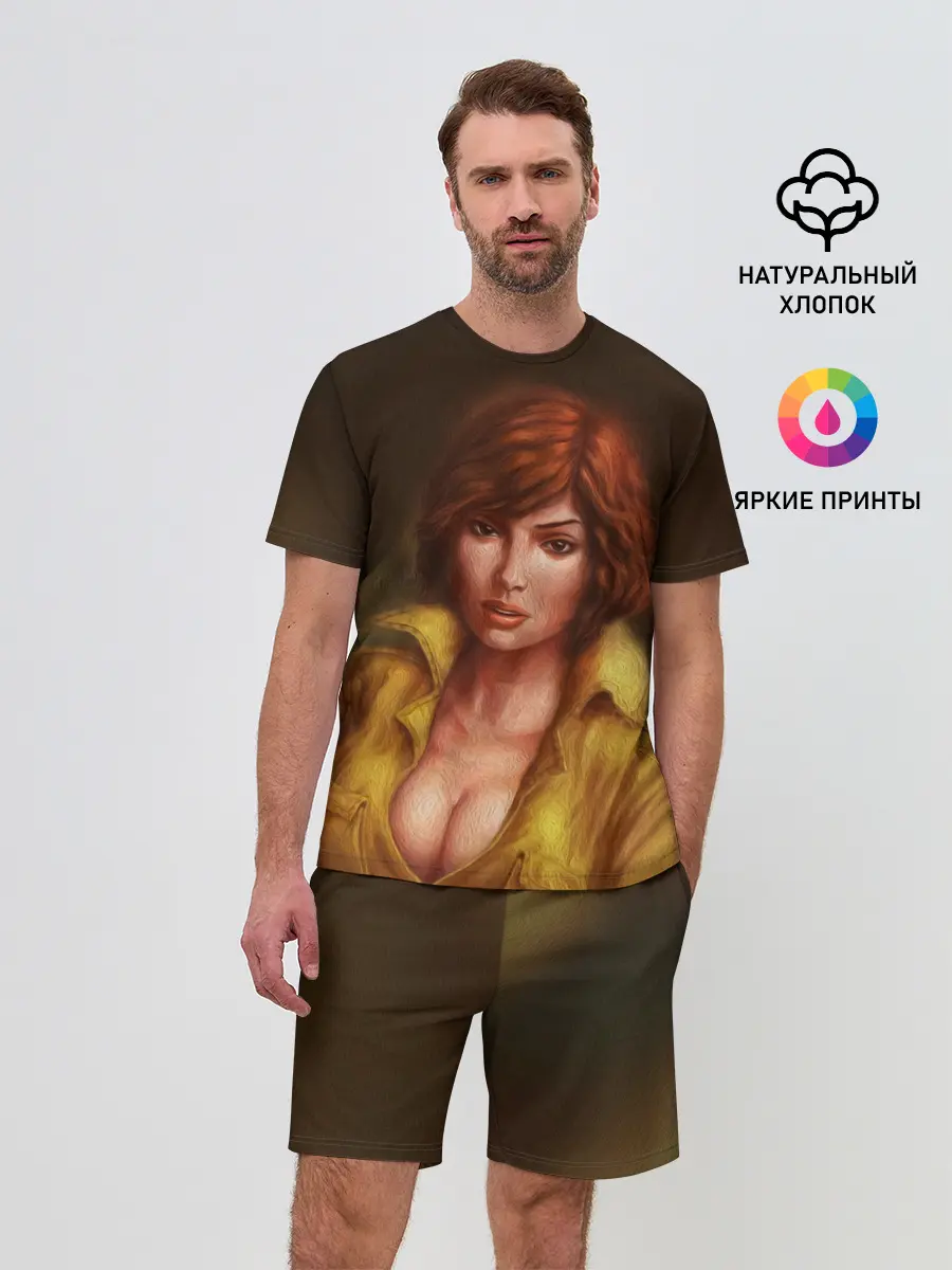 Мужской костюм с шортами / ЭЙПРИЛ