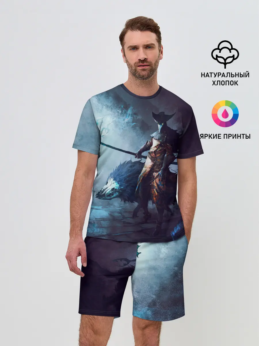 Мужской костюм с шортами / Plague Doctor painting