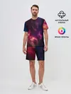 Мужской костюм с шортами / КОСМОС