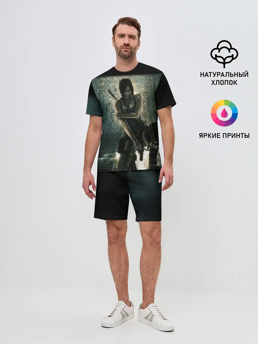 Мужской костюм с шортами / TOMB RAIDER