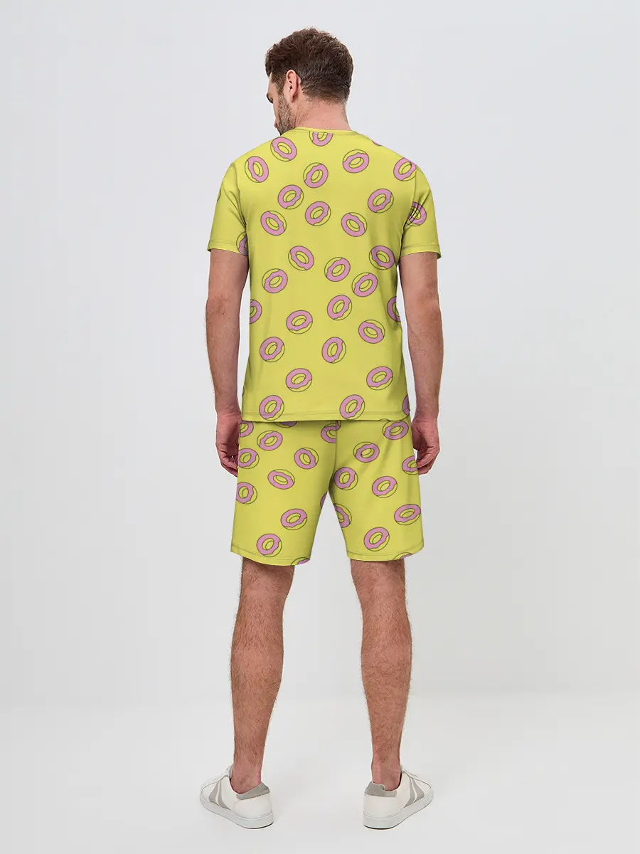 Мужской костюм с шортами / Пончики Донатс.